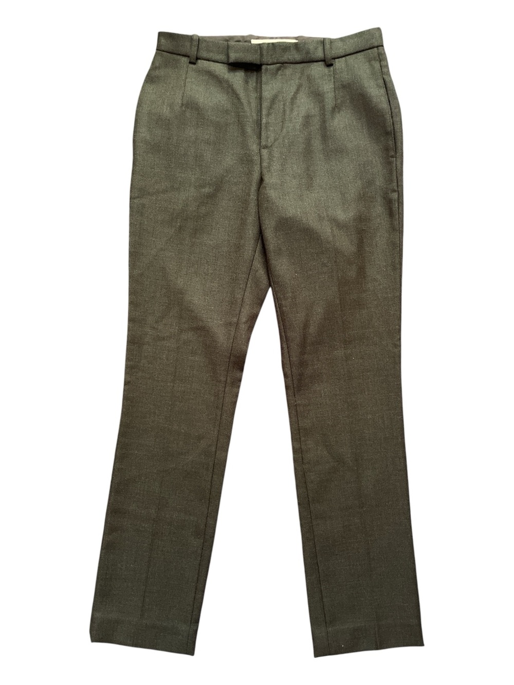 Marni Brown Straight Leg Wool Trousers Made in Italy Size 38 US 6